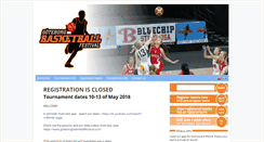 Desktop Screenshot of basketballfestival.se
